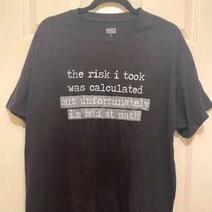 Funny Math Tee Shirt